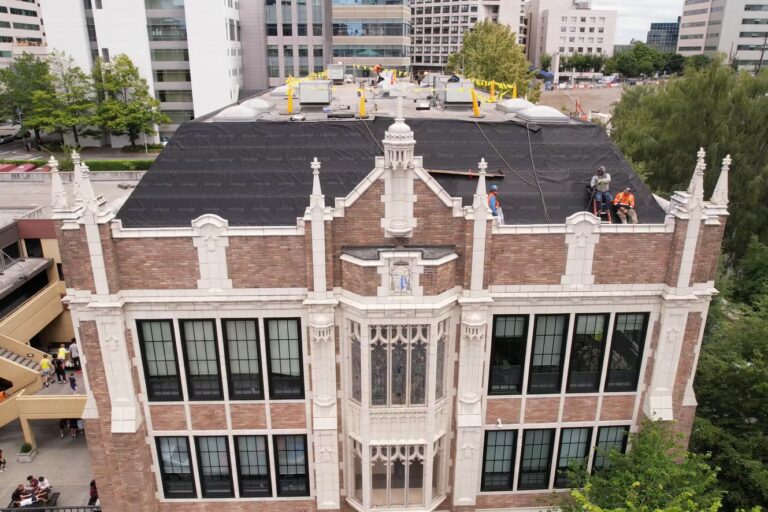 The Roof Restoration Is Underway!